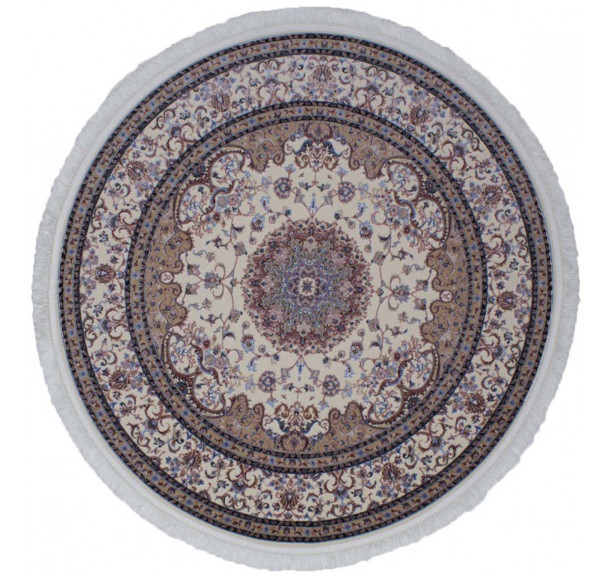 Ковер Shahnameh 8805B CA BONE-CA BONE Круг - Фото 1